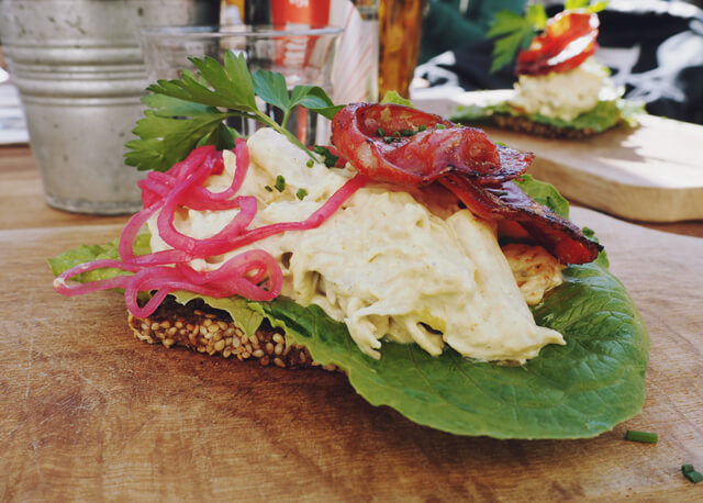 Smorrebrod open sandwich