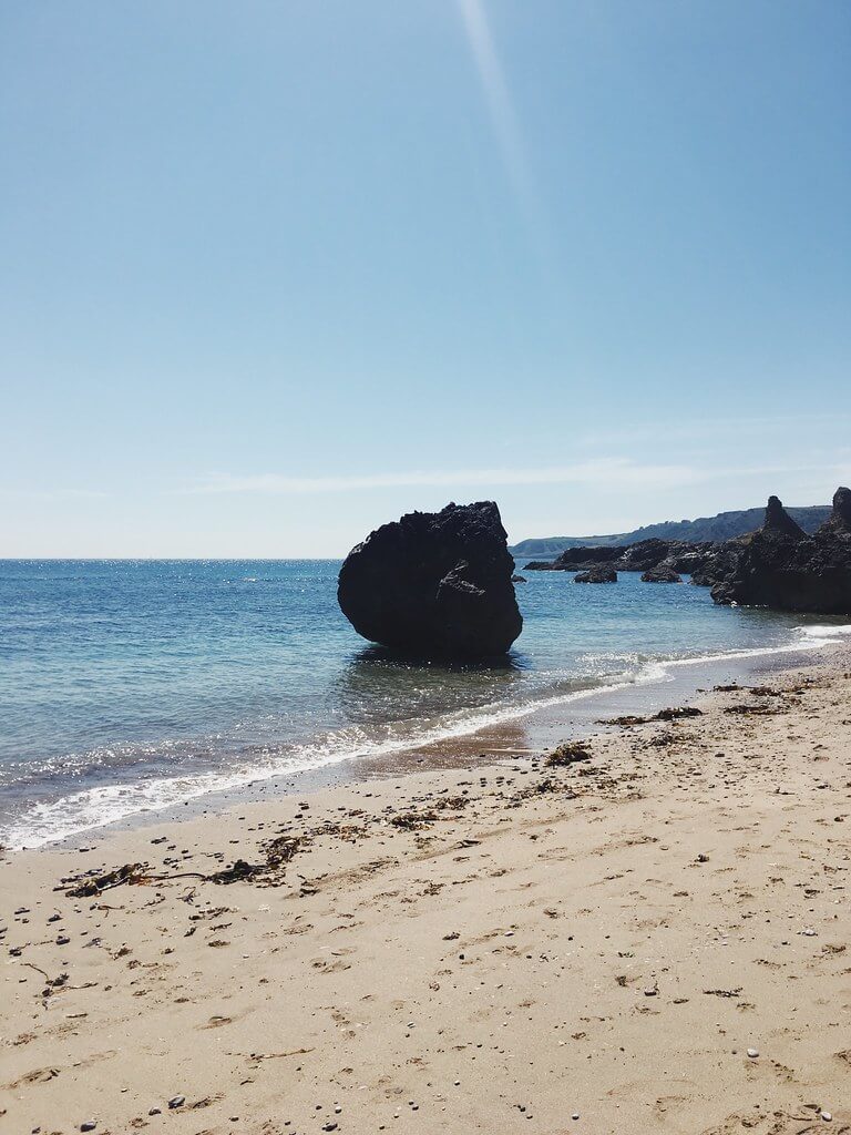 Mattiscombe Sands in Devon