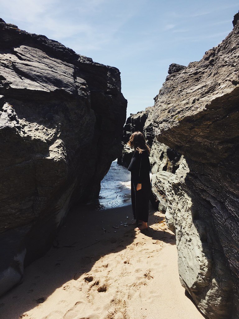 Gara Rock beach in Devon by Lyzi Unwin Bristol travel blogger