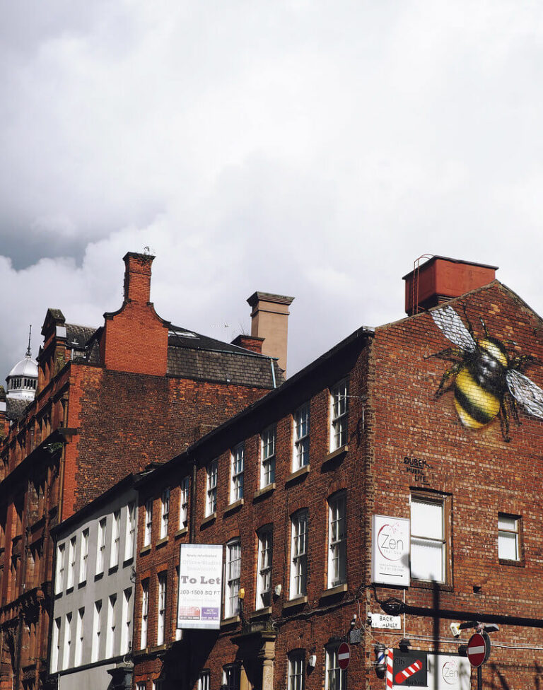 Manchester brick buildings