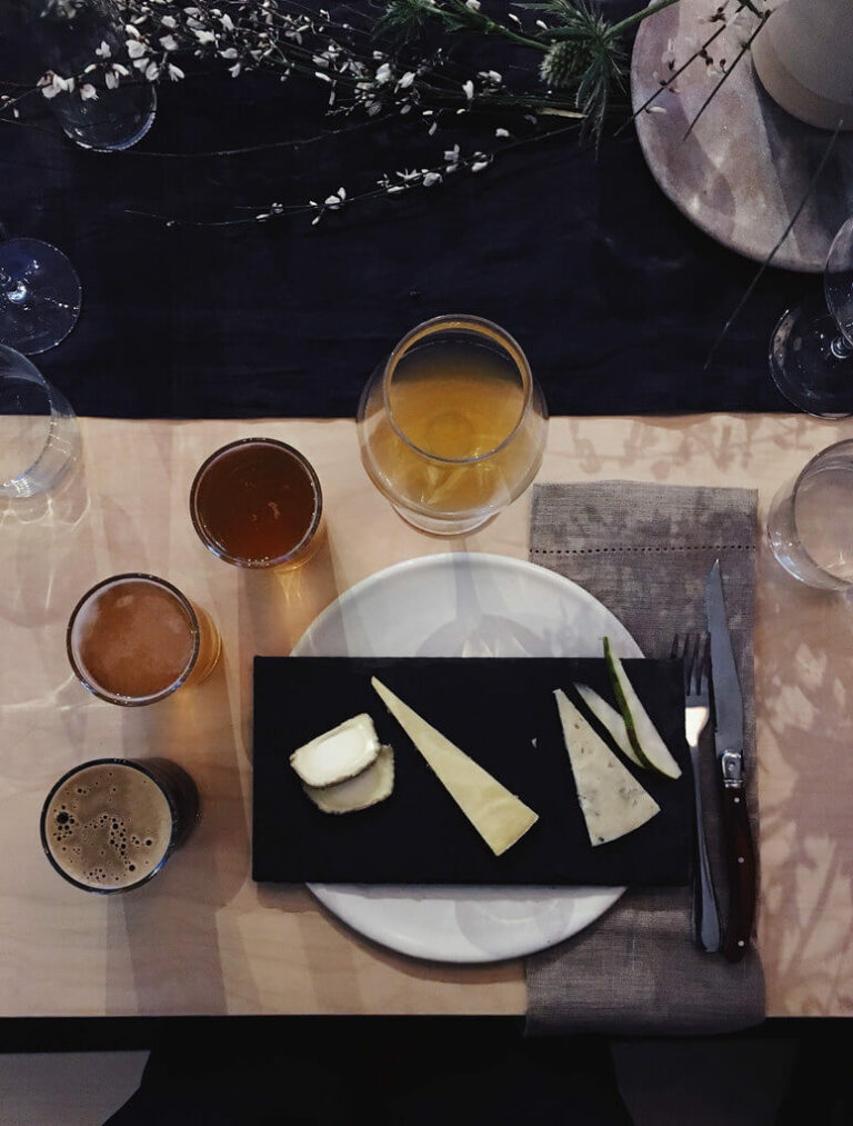 Beer and cheese at Two Belly on Whiteladies Road, Bristol