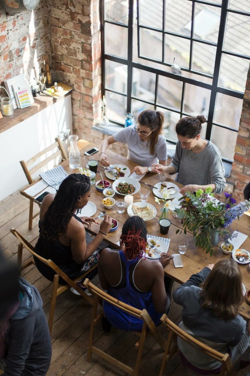 Yoga Brunch Club at The Forge in Bristol, photo by Kasia Kiliszek Murfet