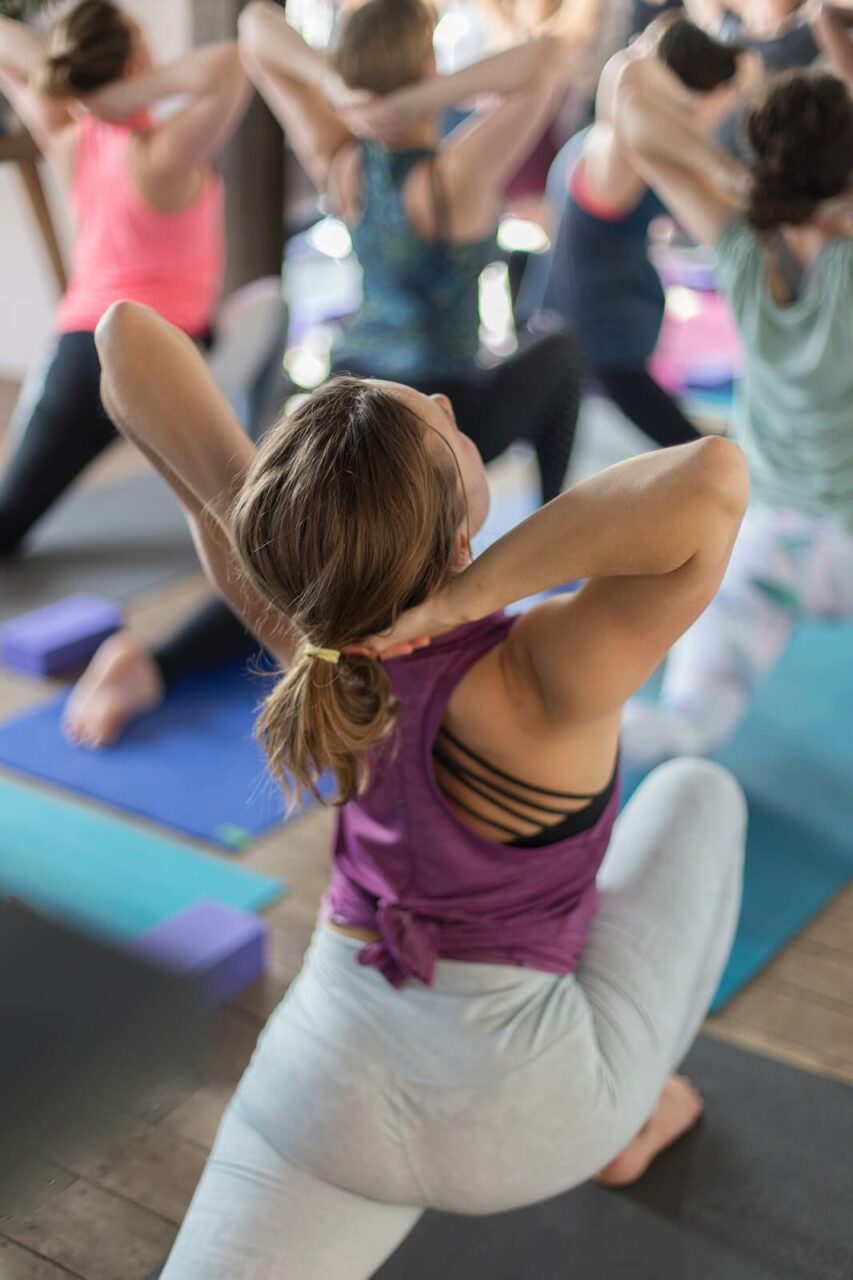 Yoga Brunch Club at The Forge in Bristol, photo by Kasia Kiliszek Murfet