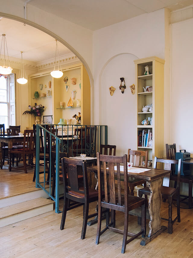 Inside Bea's Vintage Tearooms in Bath