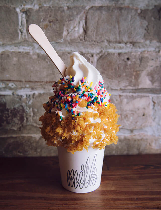 Milk Bar ice cream in Brooklyn, New York