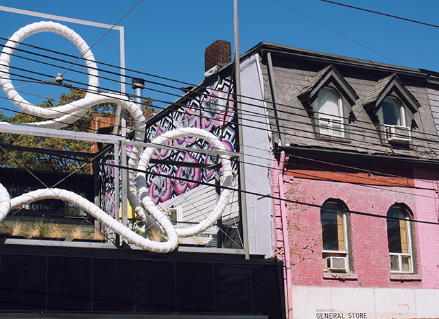 Queen West Street in Toronto