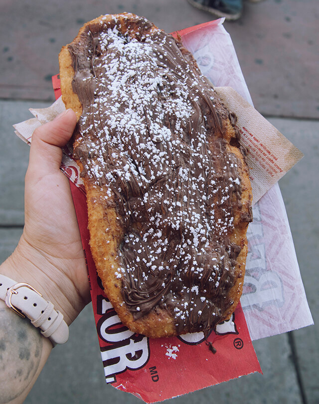 Beavertail pastry in Ottawa