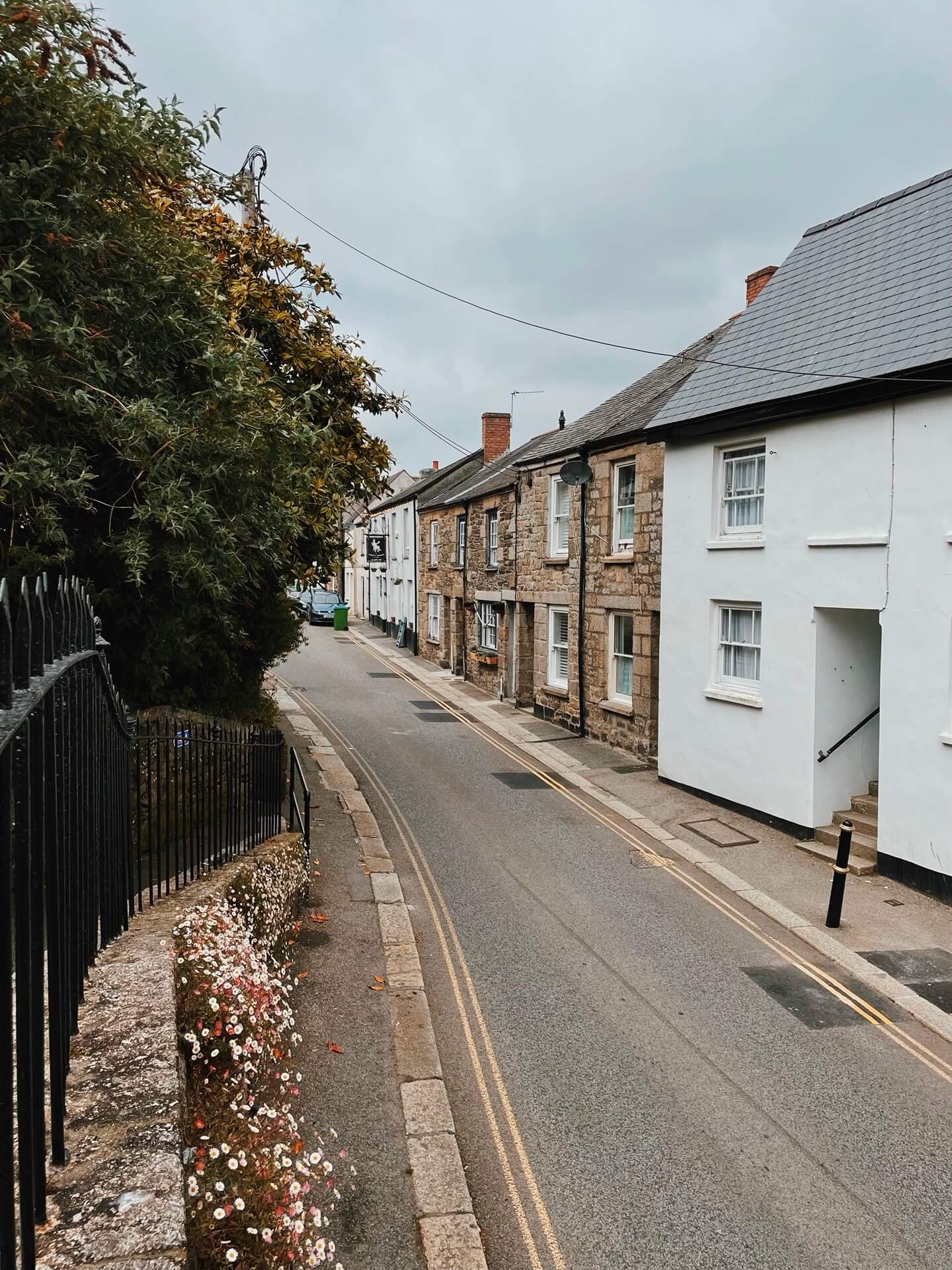 A picturesque street in Penryn