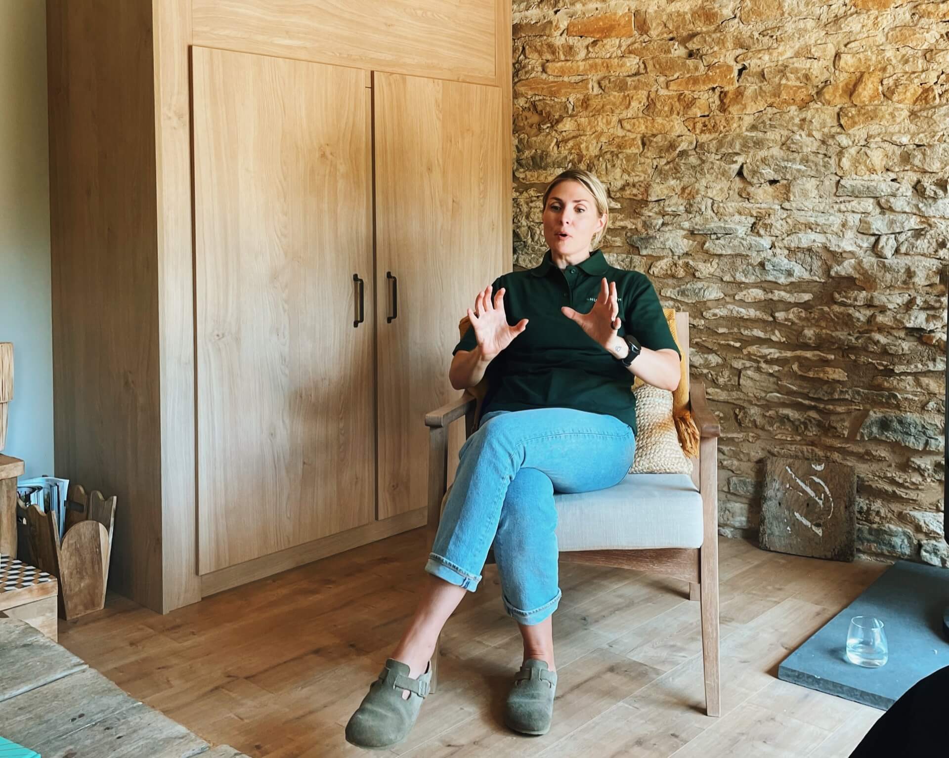Carly from the Good Gut Clinic explaining how to take care of our digestive health