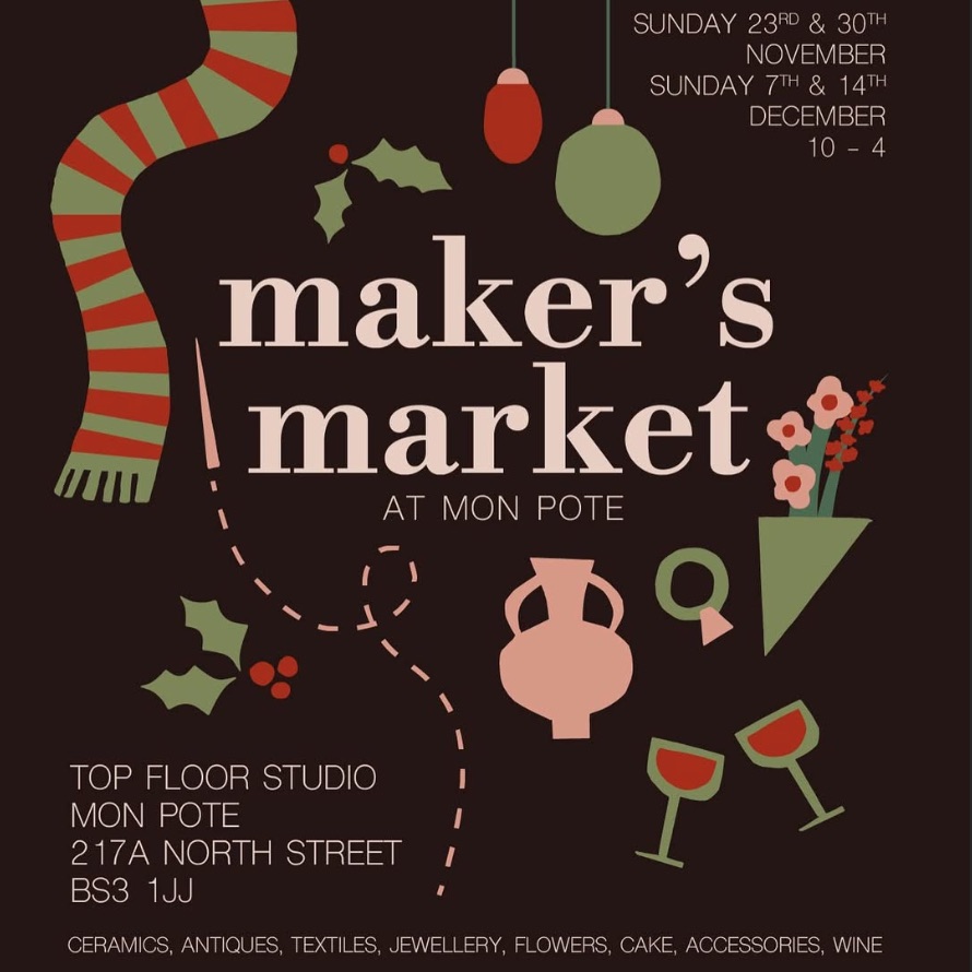 Mon Pote makers market poster 2025