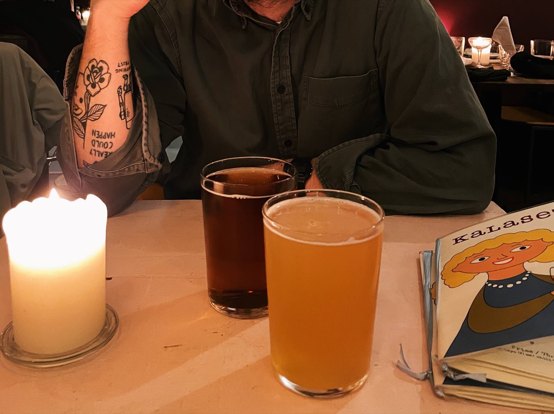 Craft beers at Kalaset Copenhagen